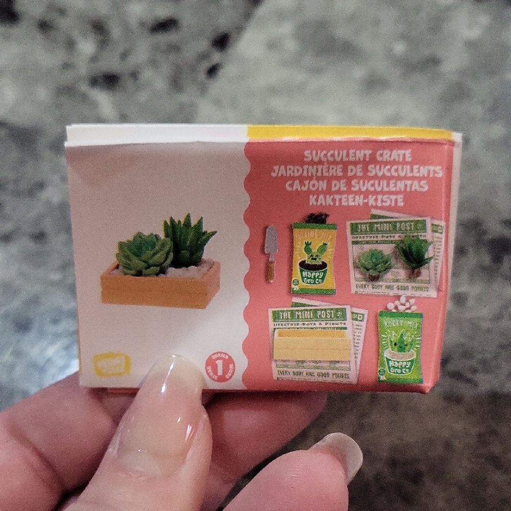 Miniverse Make It Mini Succulent Crate